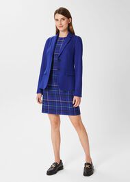 Jessica Wool Jacket, Cobalt, hi-res
