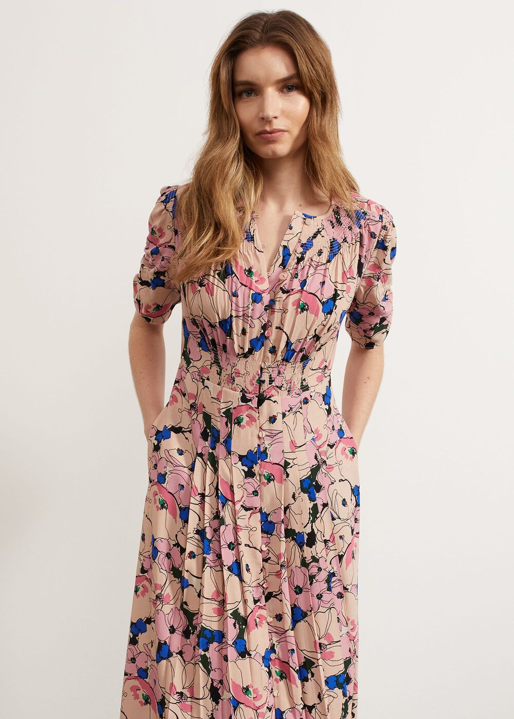 Draycote Dress, Multi, hi-res