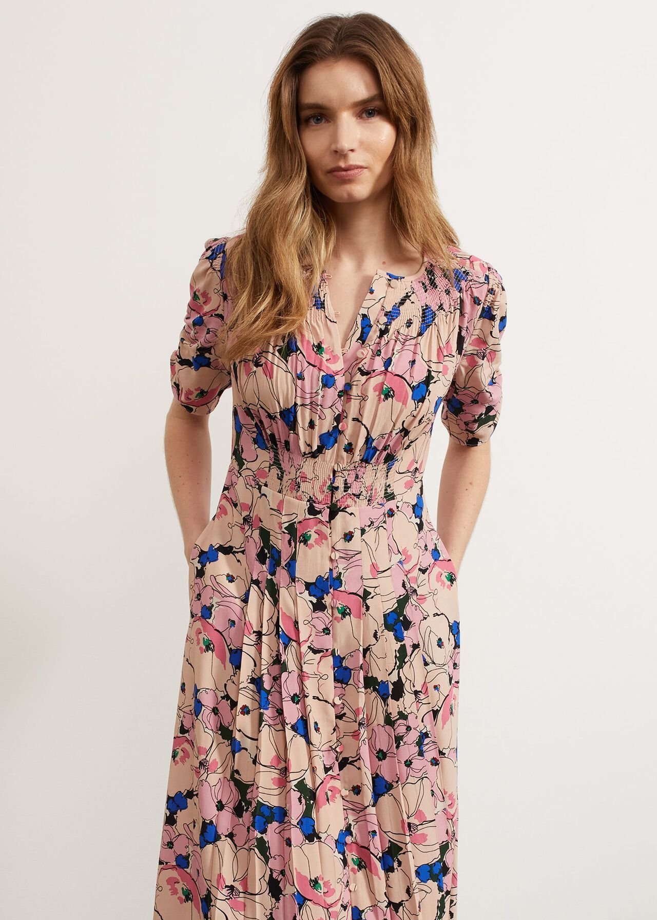 Draycote Dress, Multi, hi-res