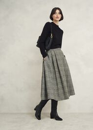 Talia Wool Cashmere Jumper, Black, hi-res