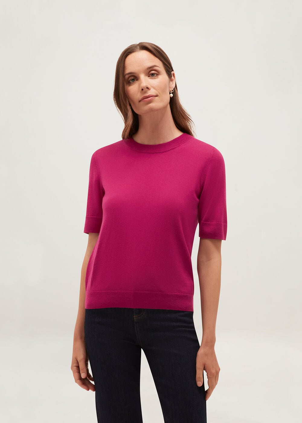 Winnie Merino Knitted T-Shirt