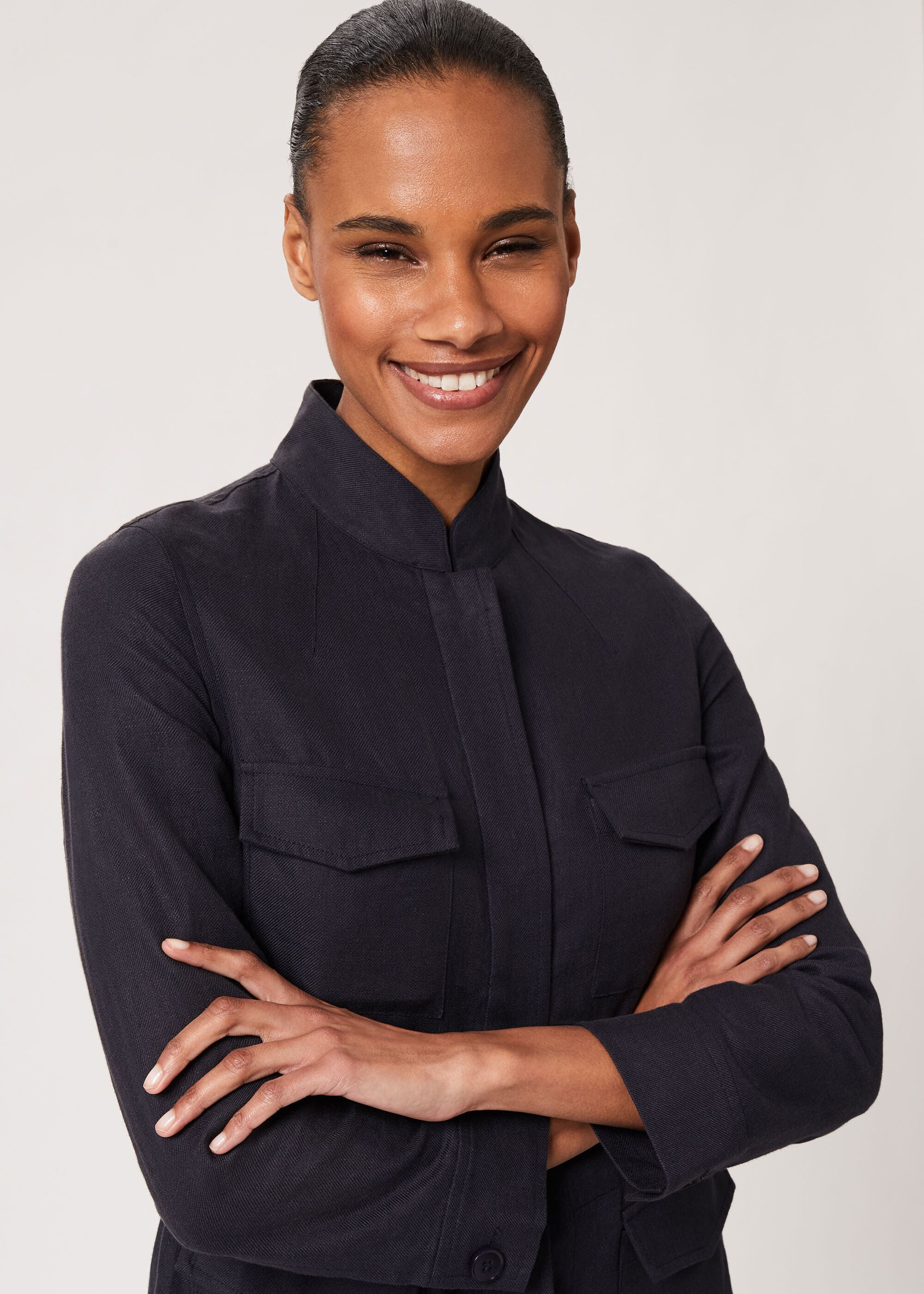 Nessa Linen Blend Jacket