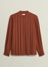 Arizona Blouse, Copper Orange, hi-res