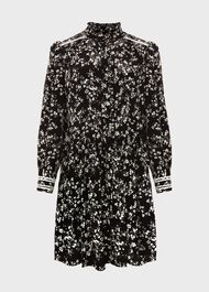 Victoria Dress, Navy Ivory, hi-res