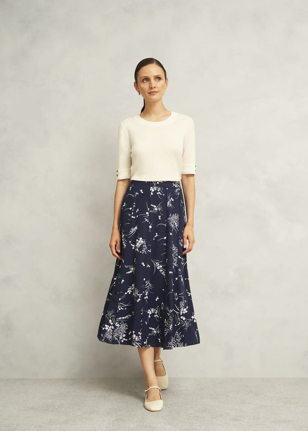 Brielle Skirt, Midnight Multi, hi-res