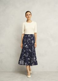 Brielle Skirt, Midnight Multi, hi-res