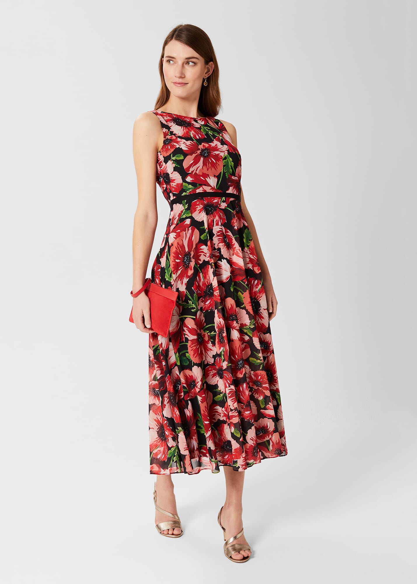 Hobbs carly midi top dress