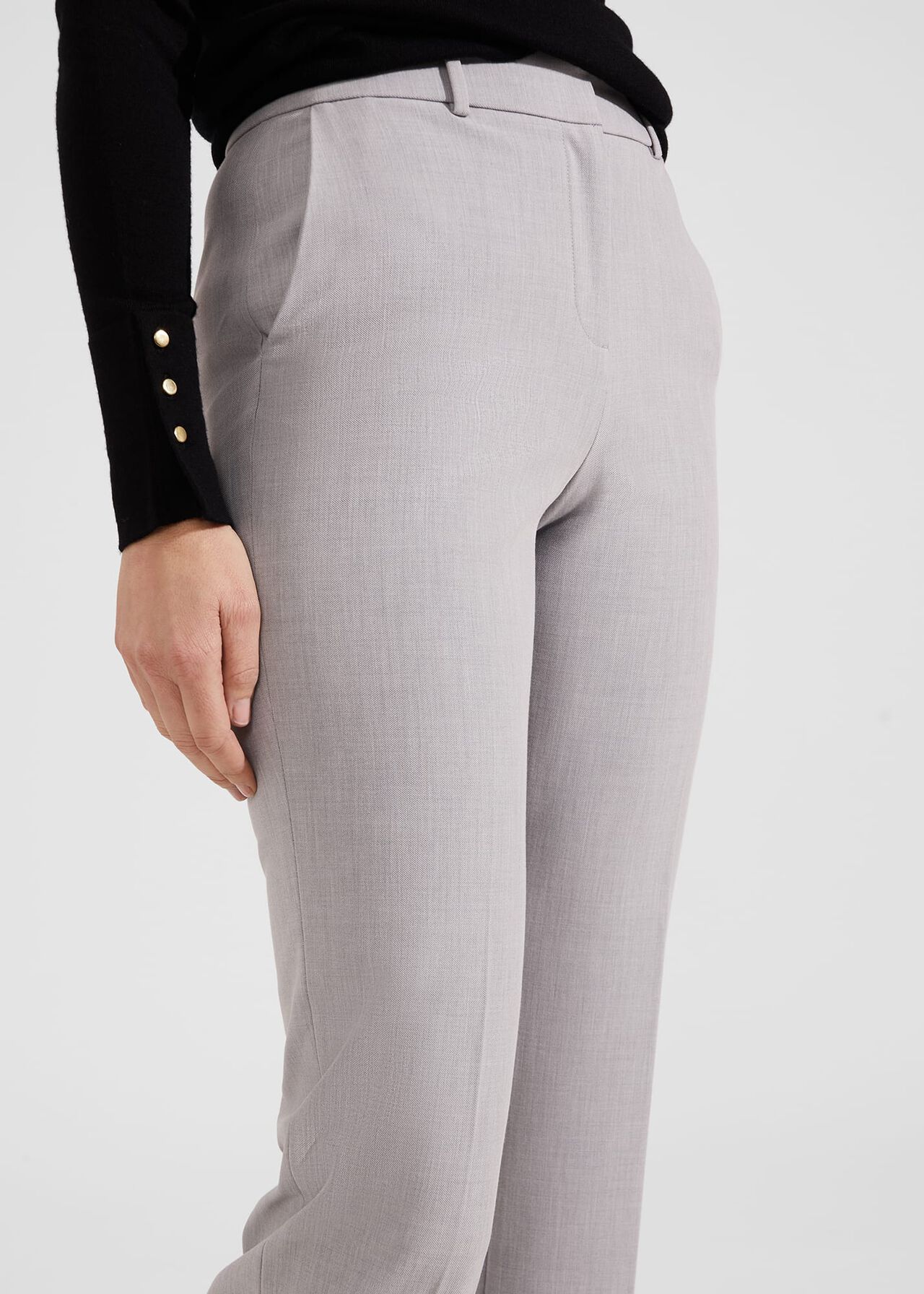 Lauren Trousers, Pale Grey, hi-res