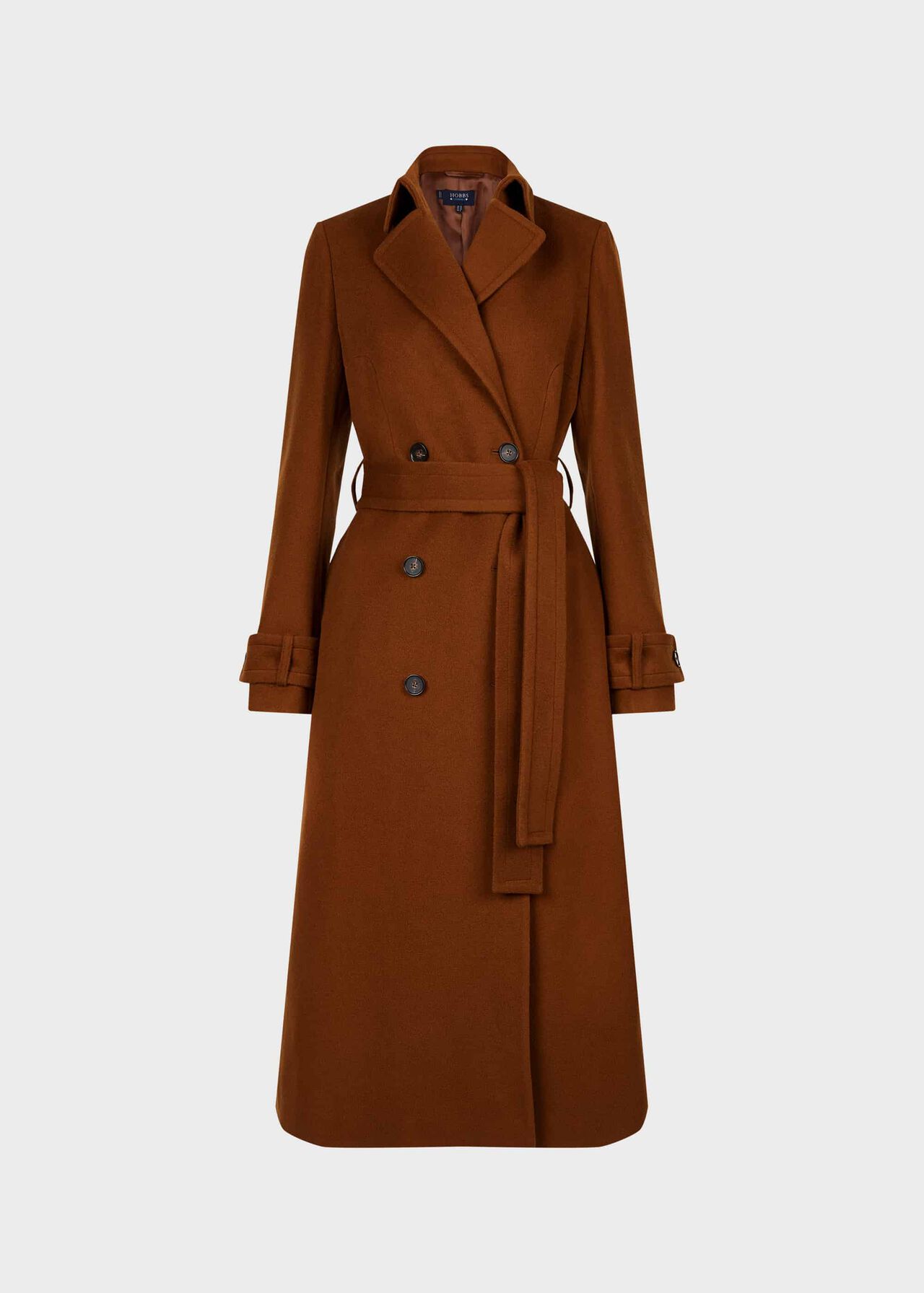 Lori Wool Cashmere Coat, Hazelnut, hi-res