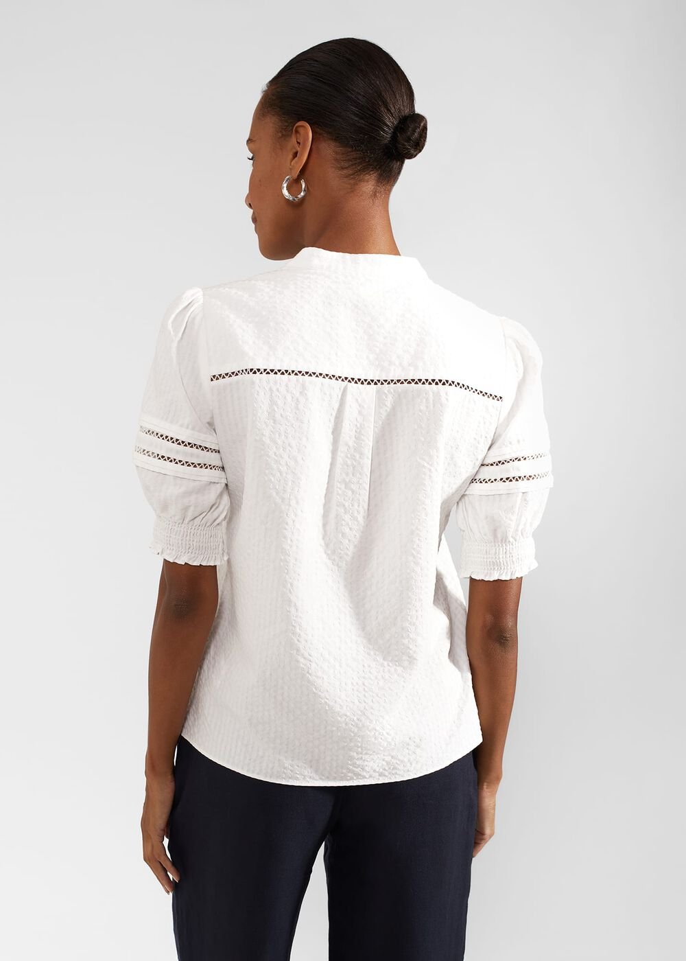 Alexandria Blouse, Ivory, hi-res