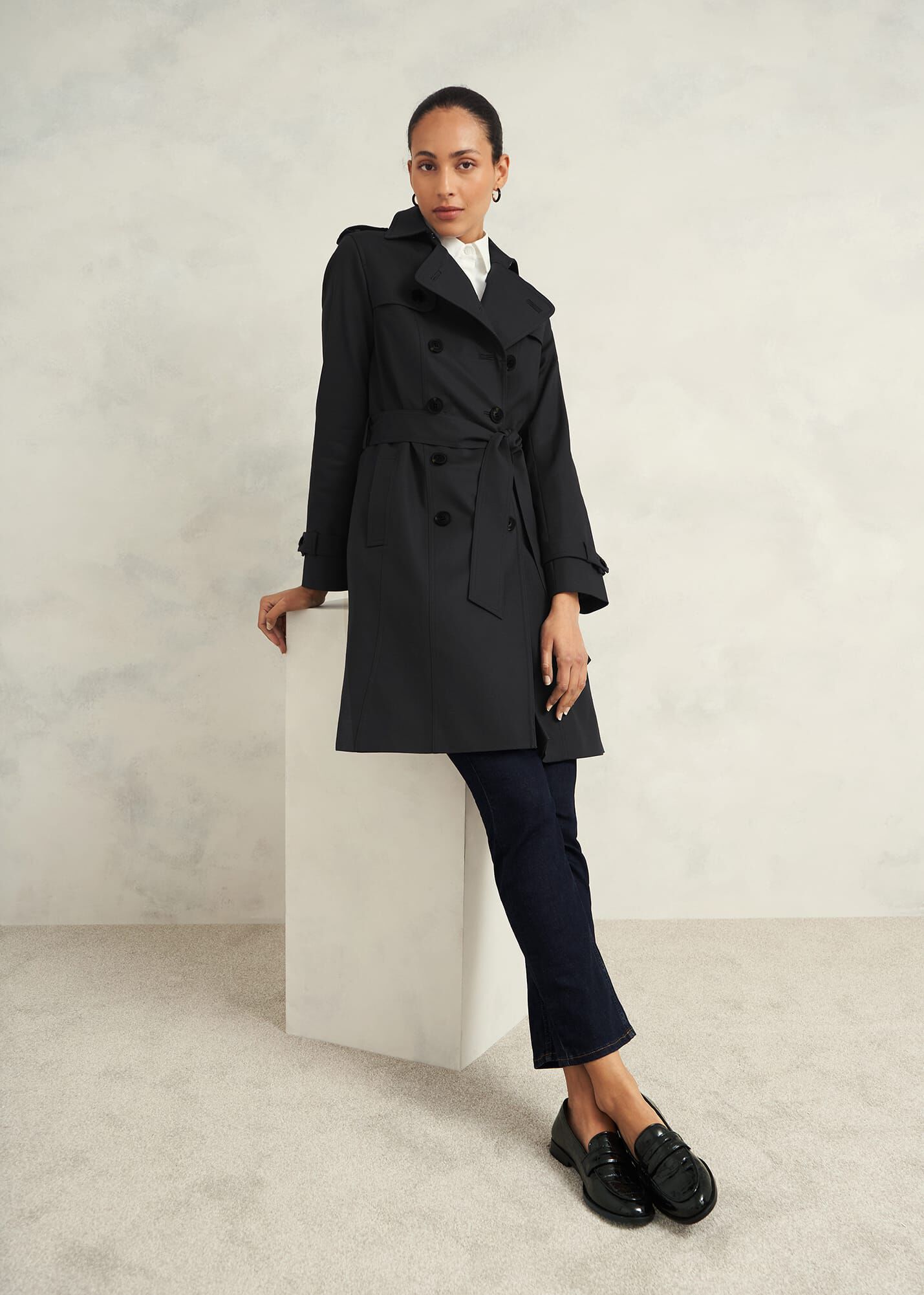 送関込 Hobbs London ウール クロエジャケット ☆Hobbs London☆ ウール クロエ ジャケット