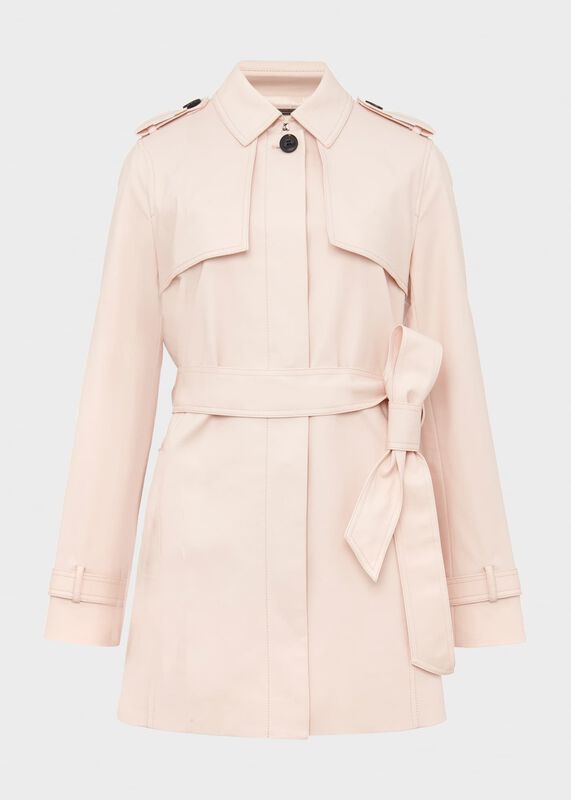 Raegan Water Resistant Mac
