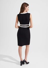 Suri Dress, Black Ivory, hi-res