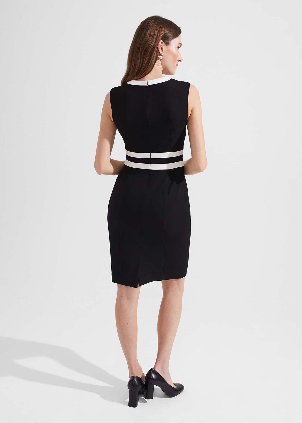 Suri Dress, Black Ivory, hi-res