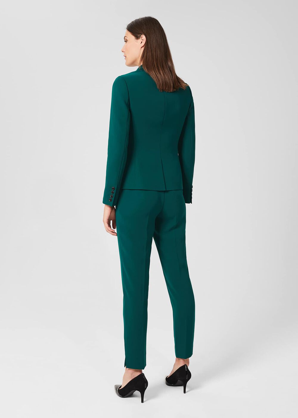 Petite Adelia Trousers, Leaf Green, hi-res