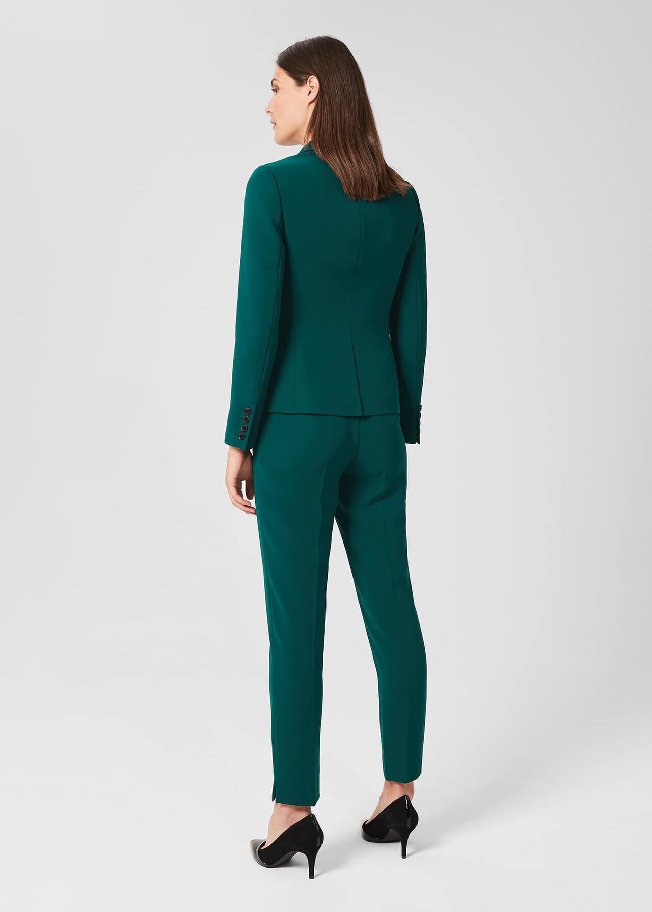 Petite Adelia Trousers, Leaf Green, hi-res