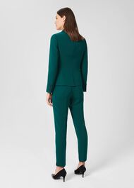 Petite Adelia Trousers, Leaf Green, hi-res