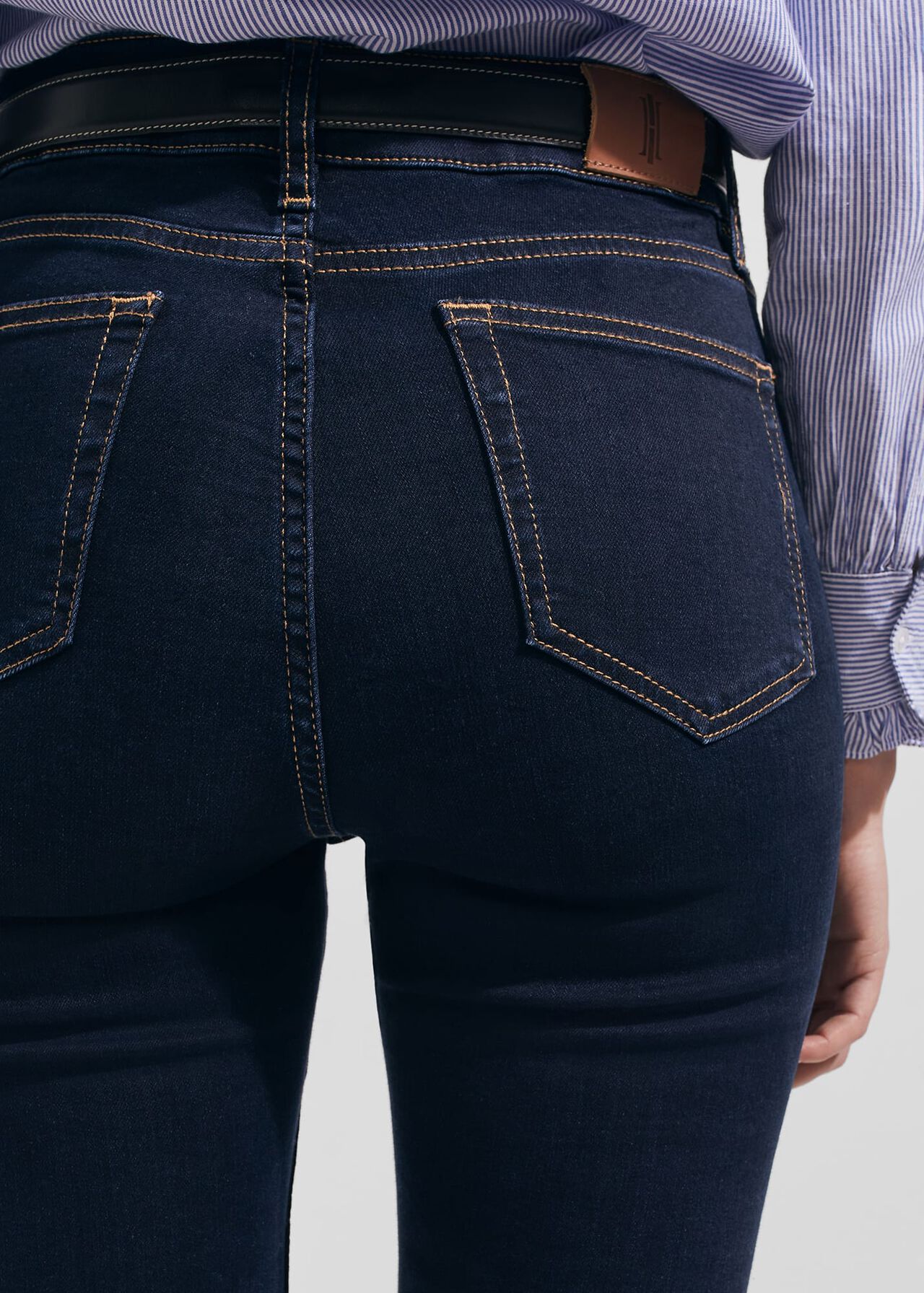 Niomi Pinseam Jeans, Indigo, hi-res