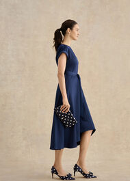 Elva Bow Spot Courts, Midnight Ivory, hi-res