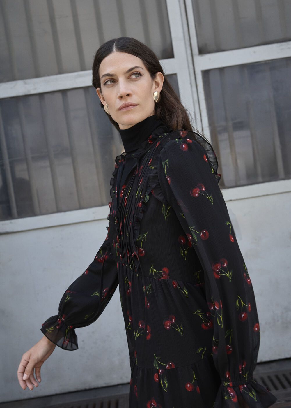 Alnwick Dress, Black Multi, hi-res