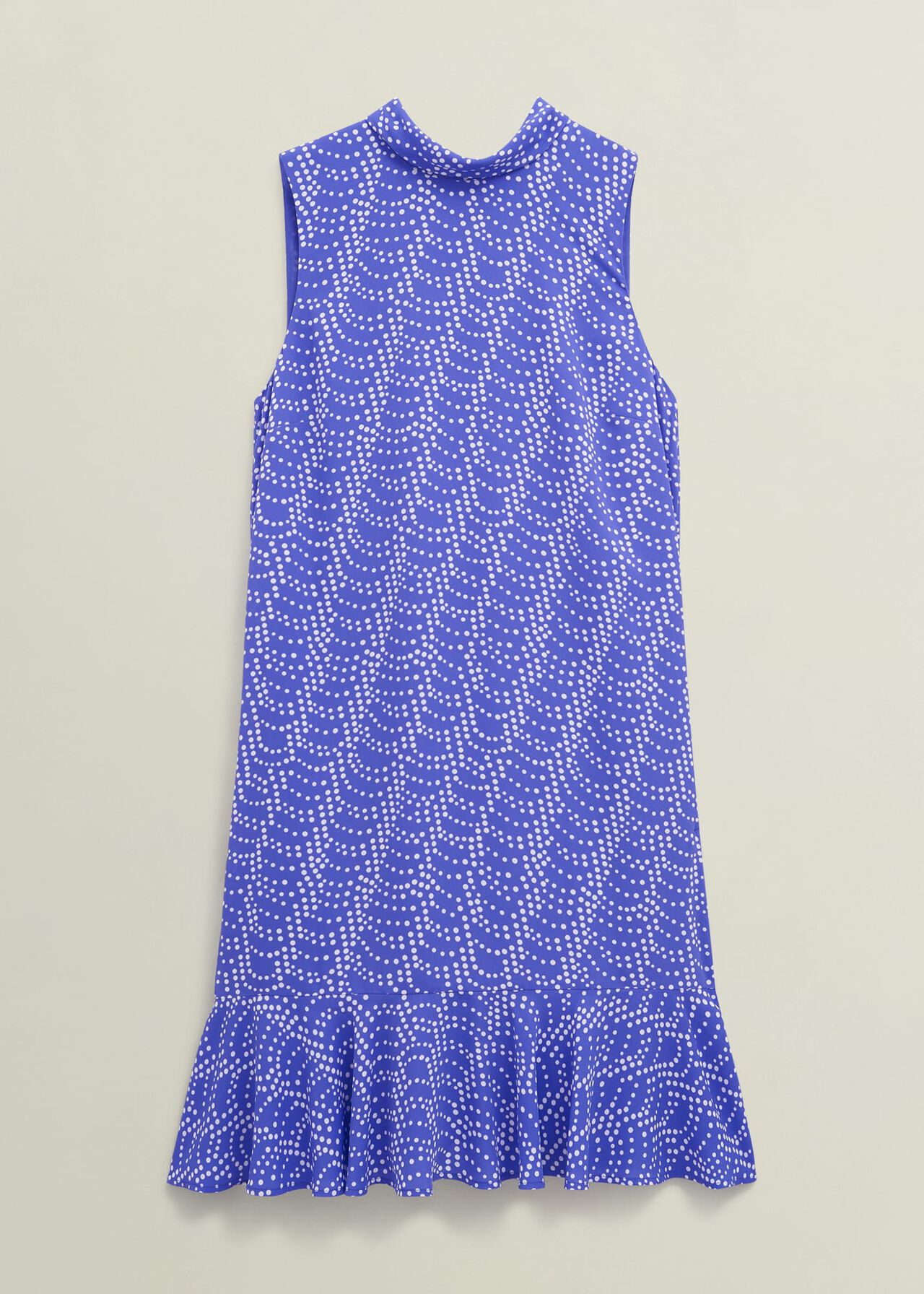 Ellis Spot Mini Dress, Blue Multi, hi-res