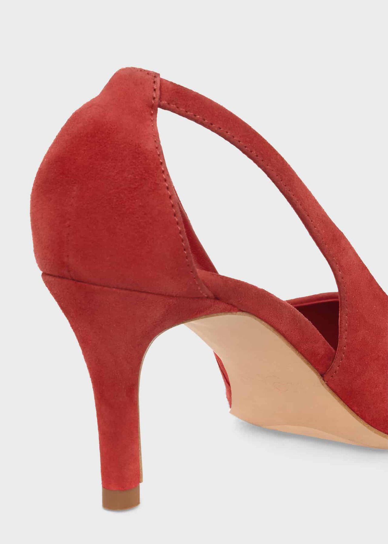 Natasha Court Shoes, Deep Cherry Red, hi-res