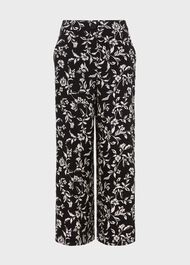 Eve Crop Pants, Black Cream, hi-res