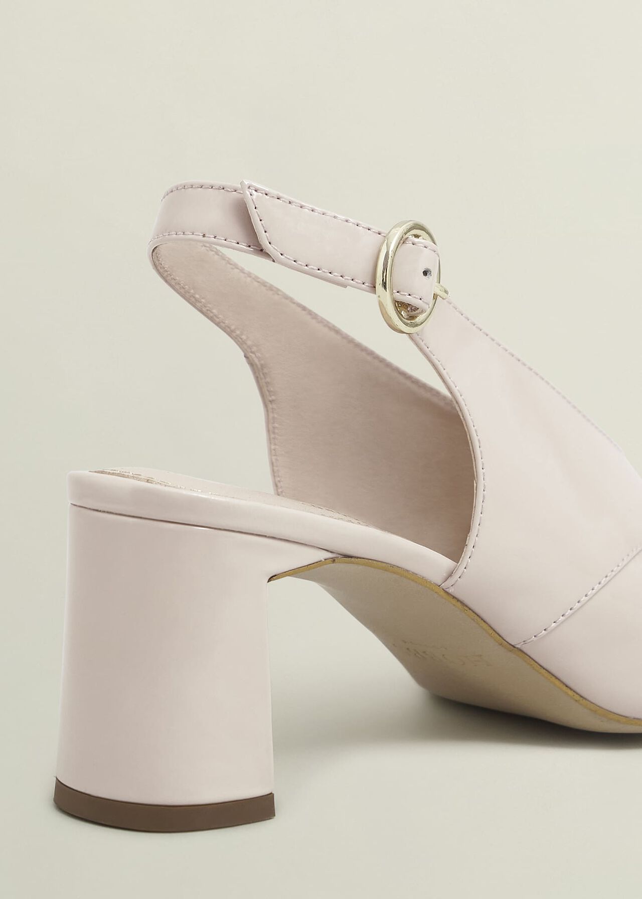Karina Leather Sandals, Pale Pink, hi-res