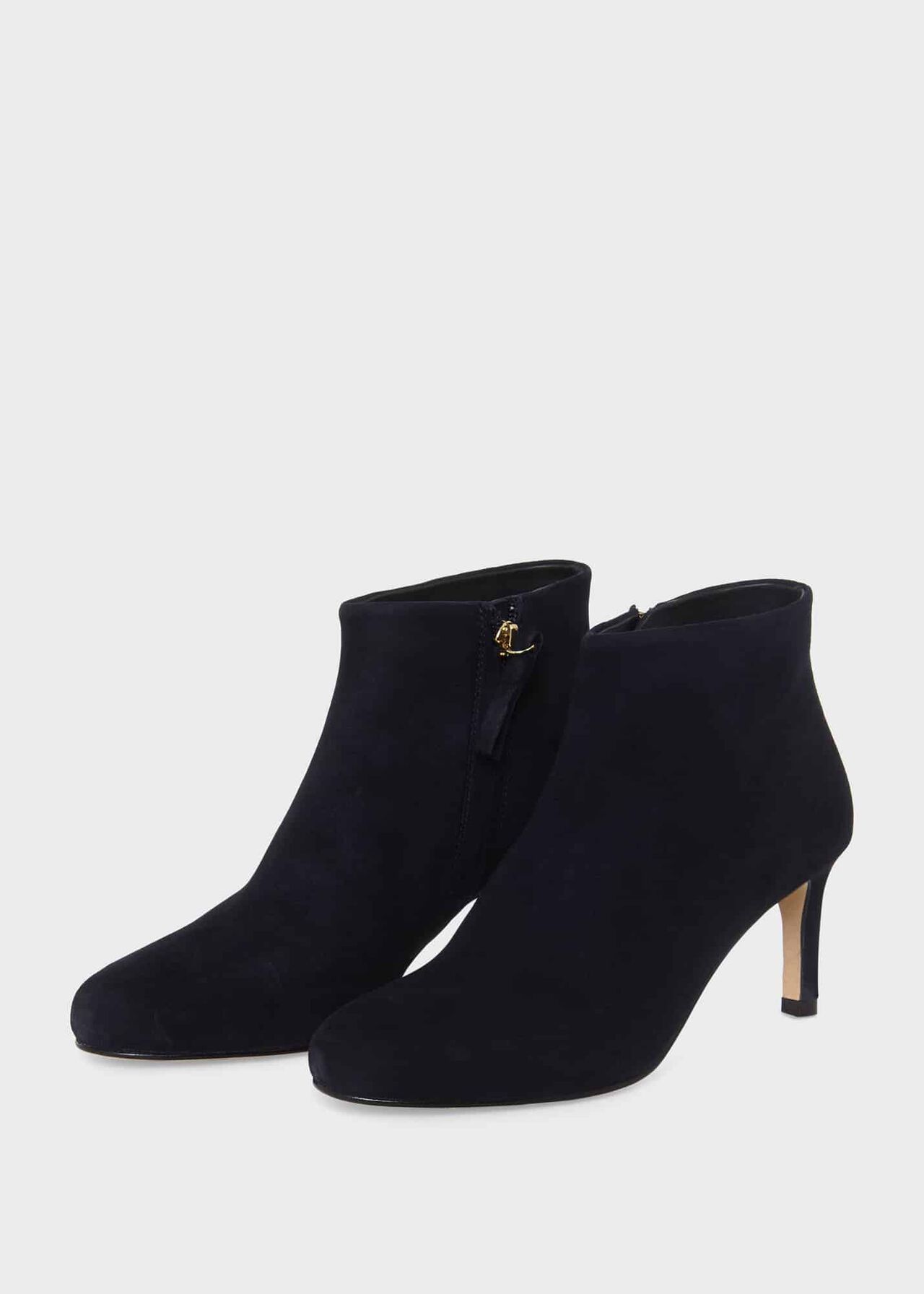 Lizzie Ankle Boots, Navy, hi-res