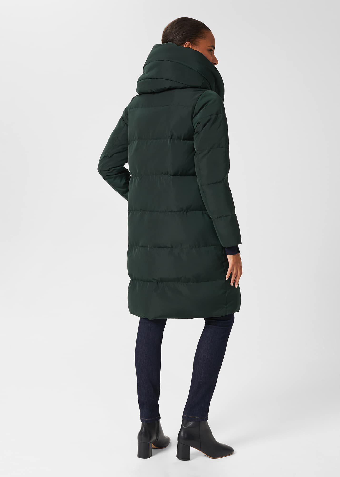 green coat petite