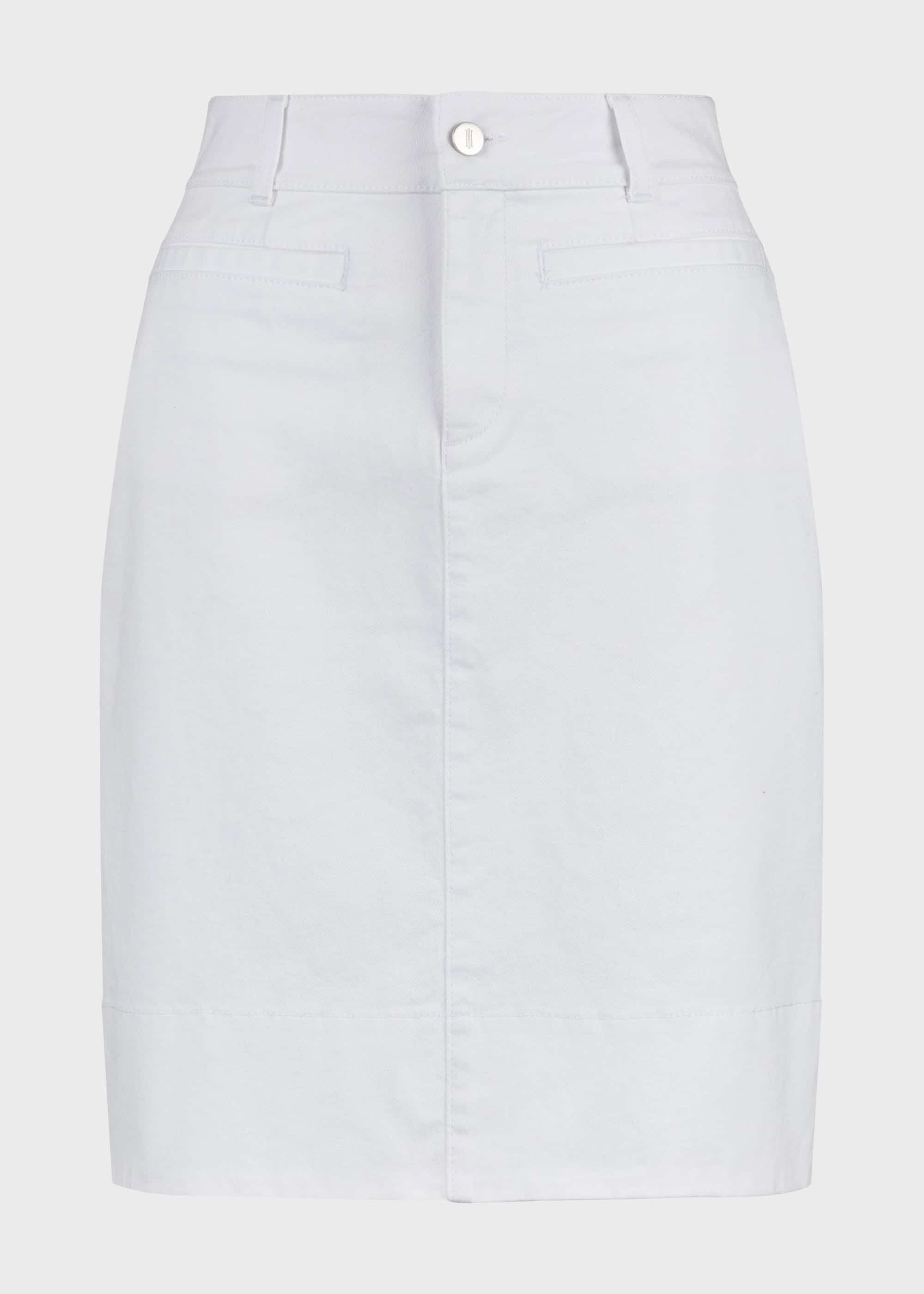 hobbs denim skirt