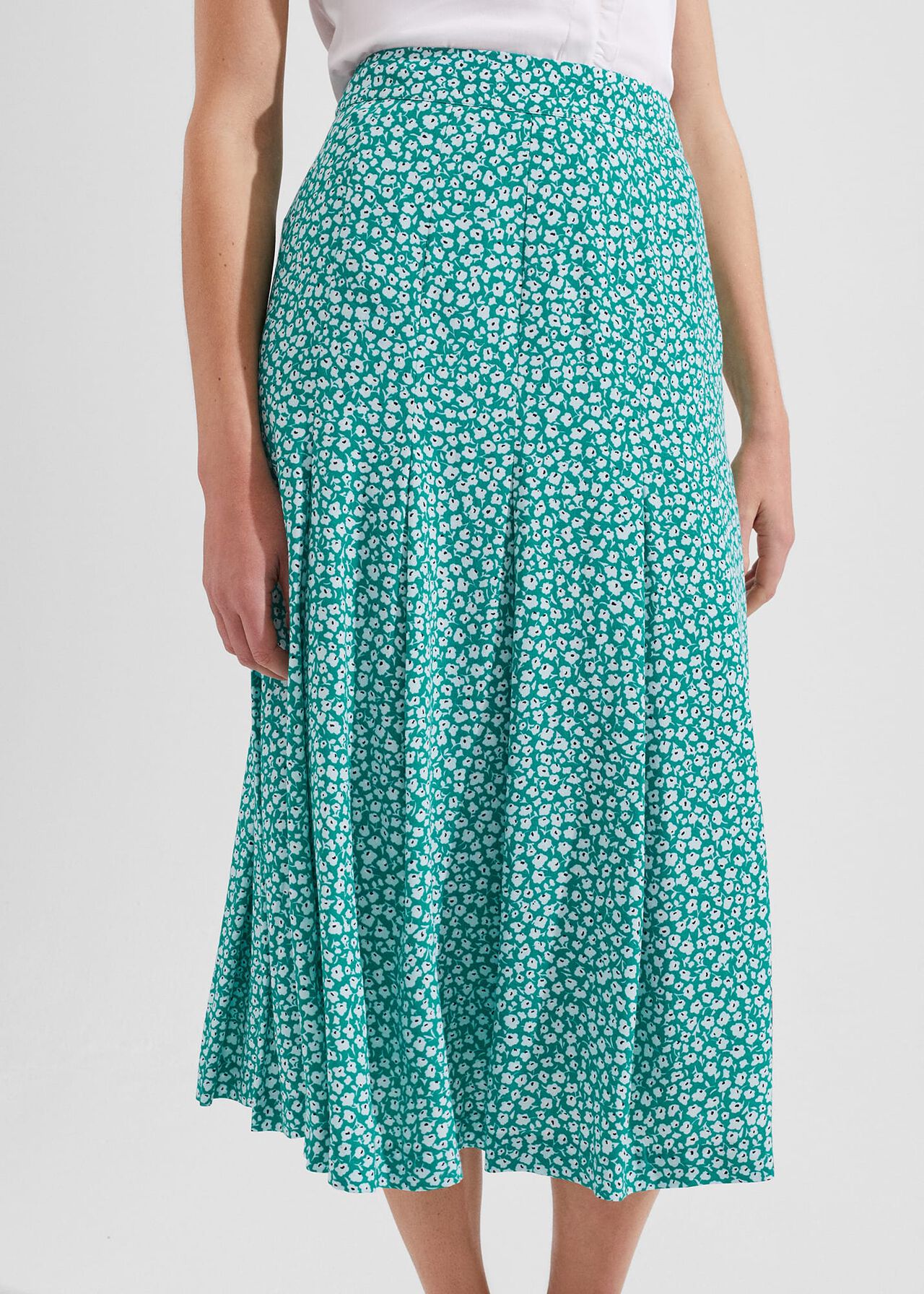 Dianne Skirt, Green Multi, hi-res