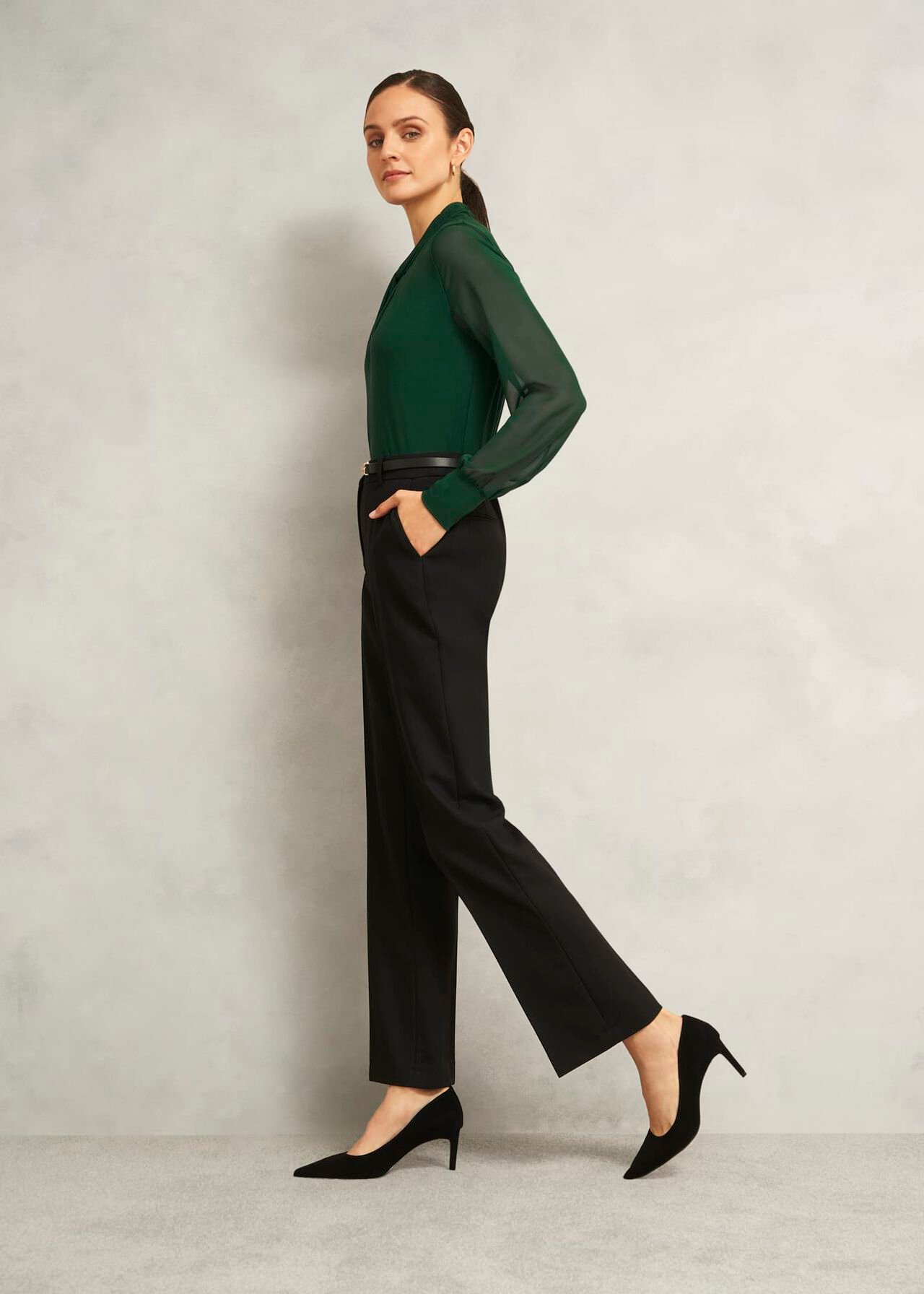 Leila Pumps, Black, hi-res