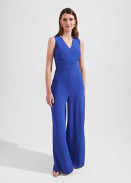 Priscilla Jumpsuit, Cobalt Blue, hi-res