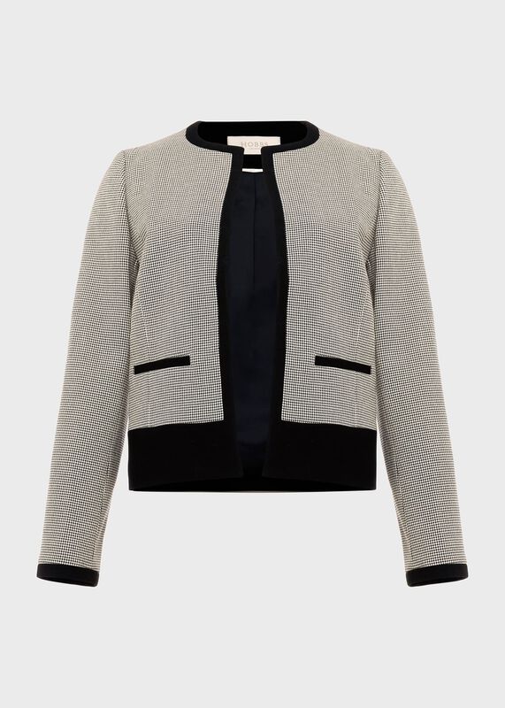 Sienna Houndstooth Jacket