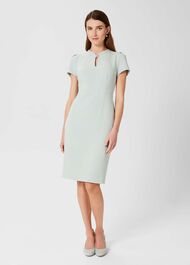 Ana Shift Dress, Sage Green, hi-res