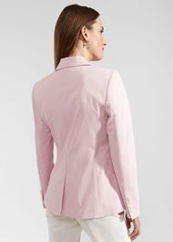 Blake Cotton Blend Jacket, Pale Pink, hi-res