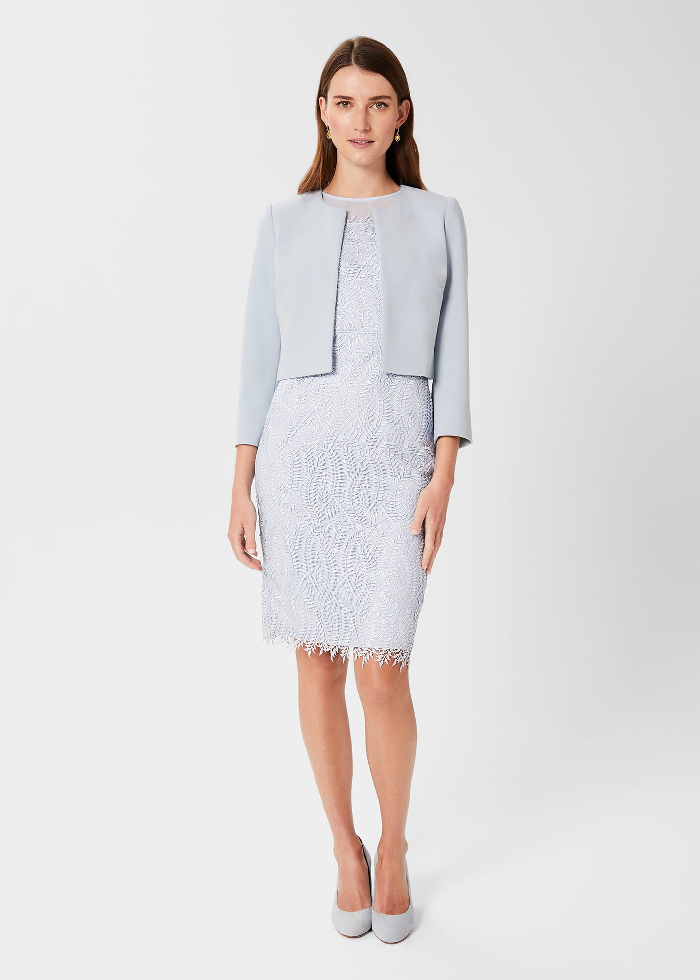 Adela Lace Shift Dress