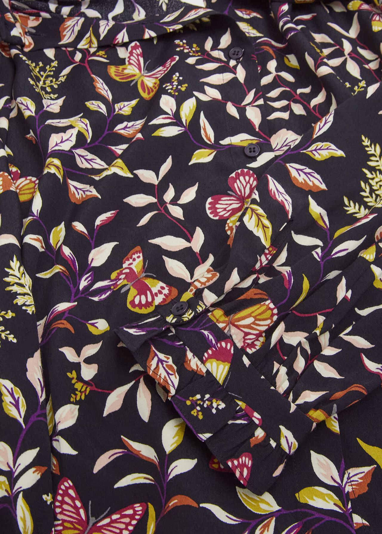 Elspeth Blouse, Navy Multi, hi-res