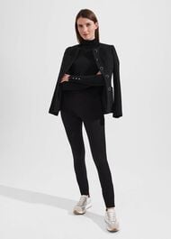 Losie Trousers, Black, hi-res