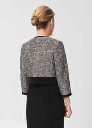 Petite Brienna Jacket, Black Ivory, hi-res