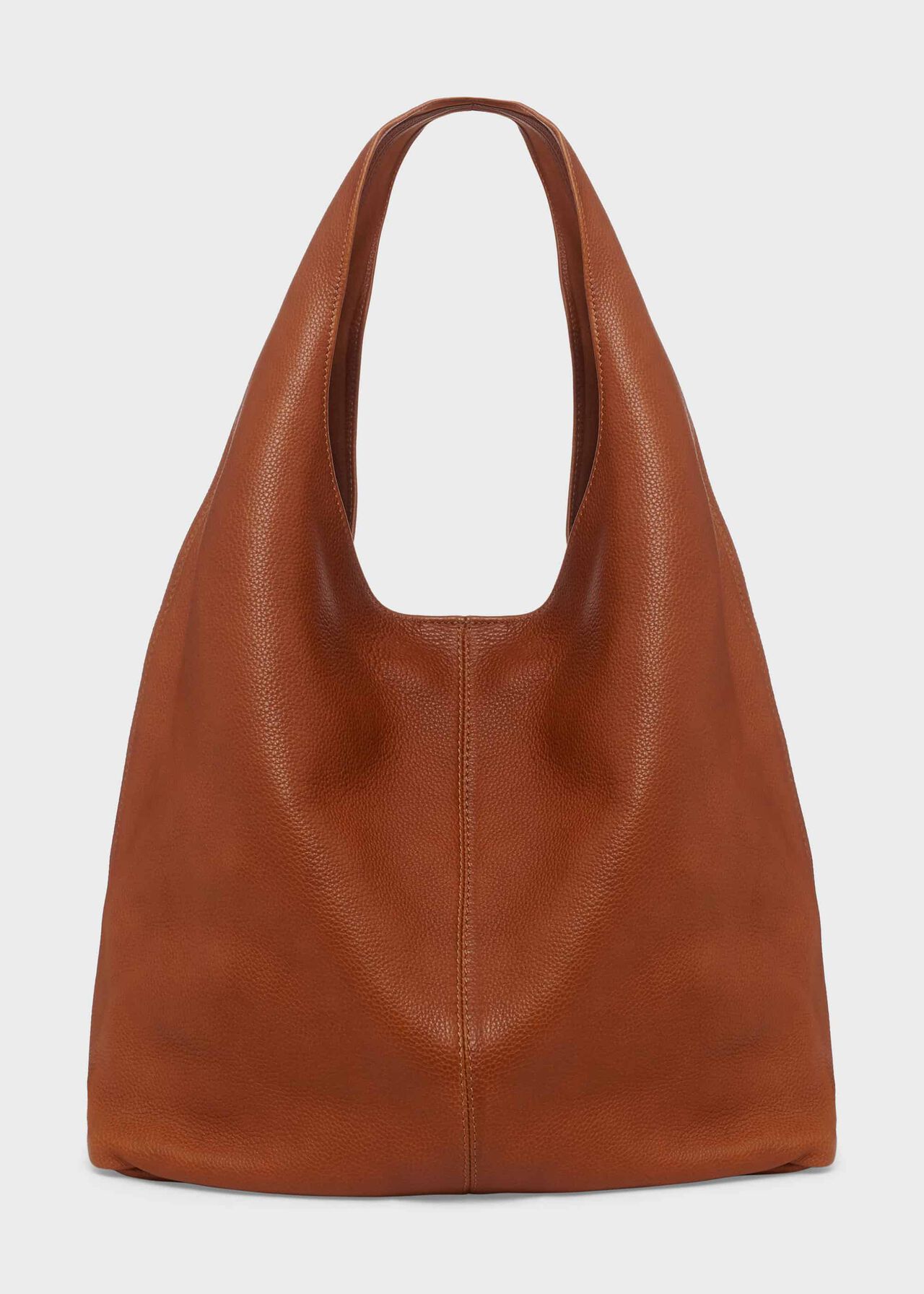 Lula Leather Hobo Bag , Tan, hi-res