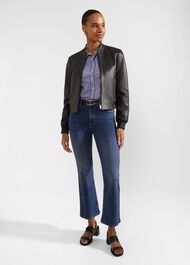 Niomi Crop Jeans, Mid Wash, hi-res
