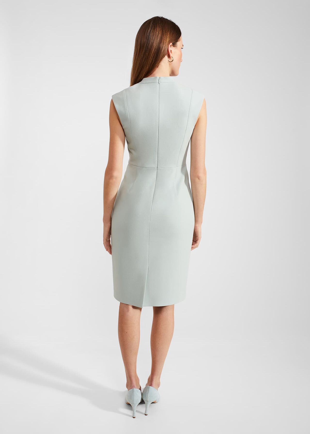 Olivia Dress, Sage Green, hi-res