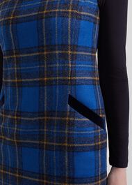 Maven Wool Dress, Blue Multi, hi-res