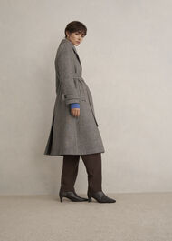 Prisha Wool Blend Coat, Mocha, hi-res