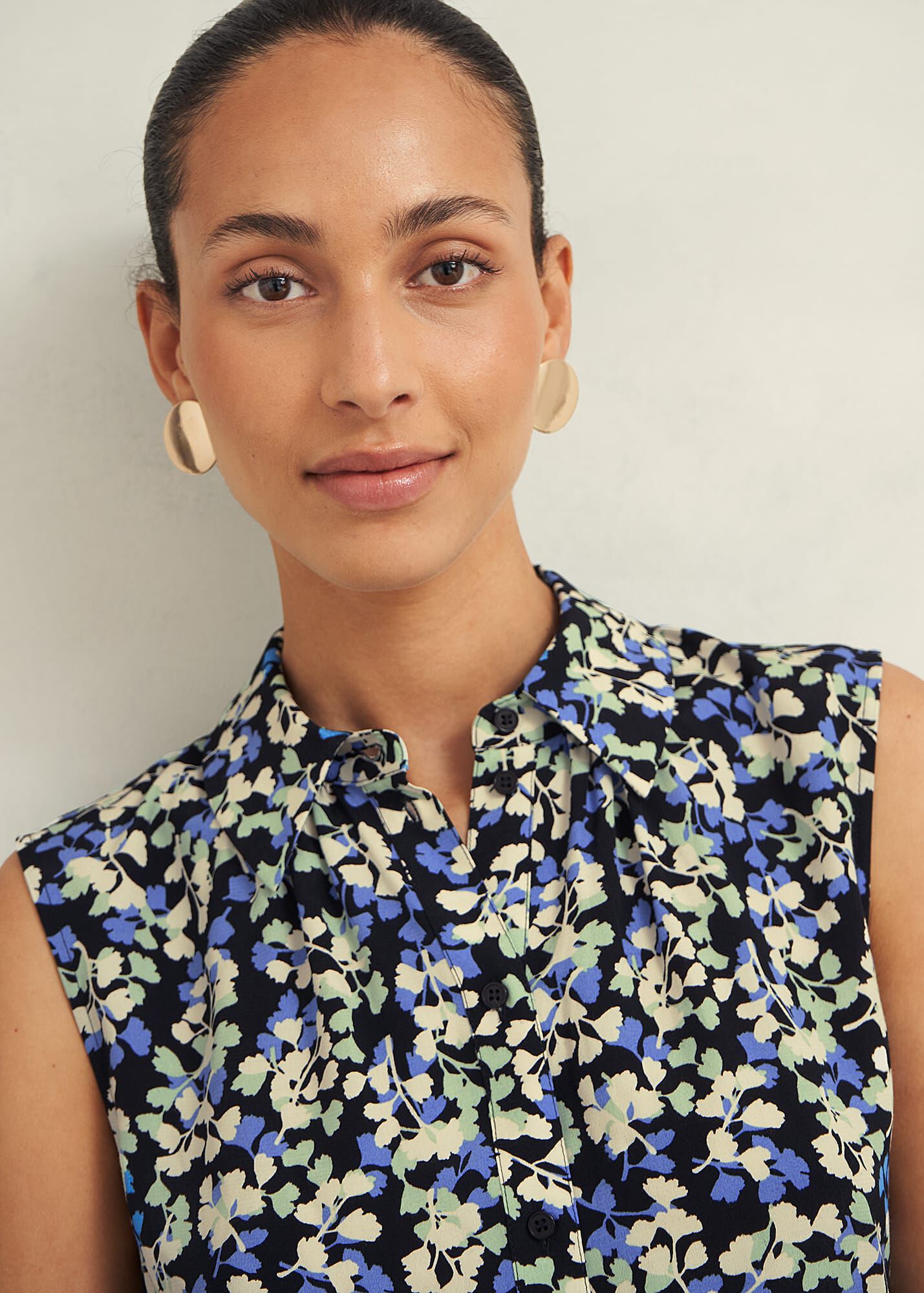 ホブズ HOBBS ARIELA TOP （NAVY MULTI） Ariela Top | Hobbs US |