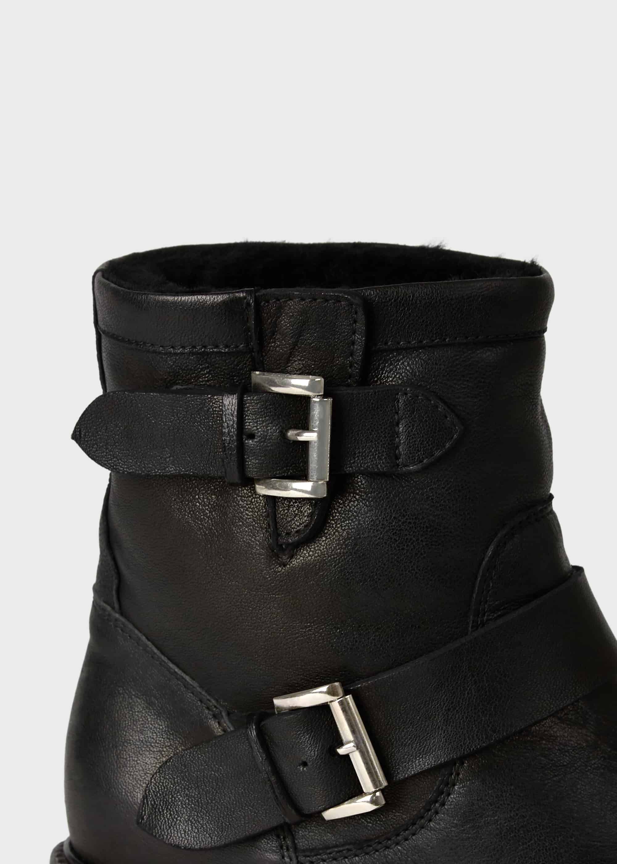 feminine biker boots