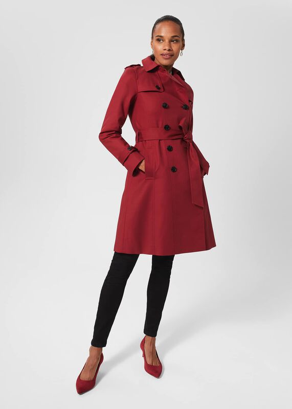 Petite Saskia Trench