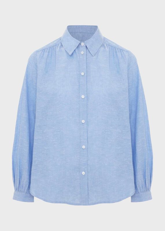 Sabrina Shirt With Linen